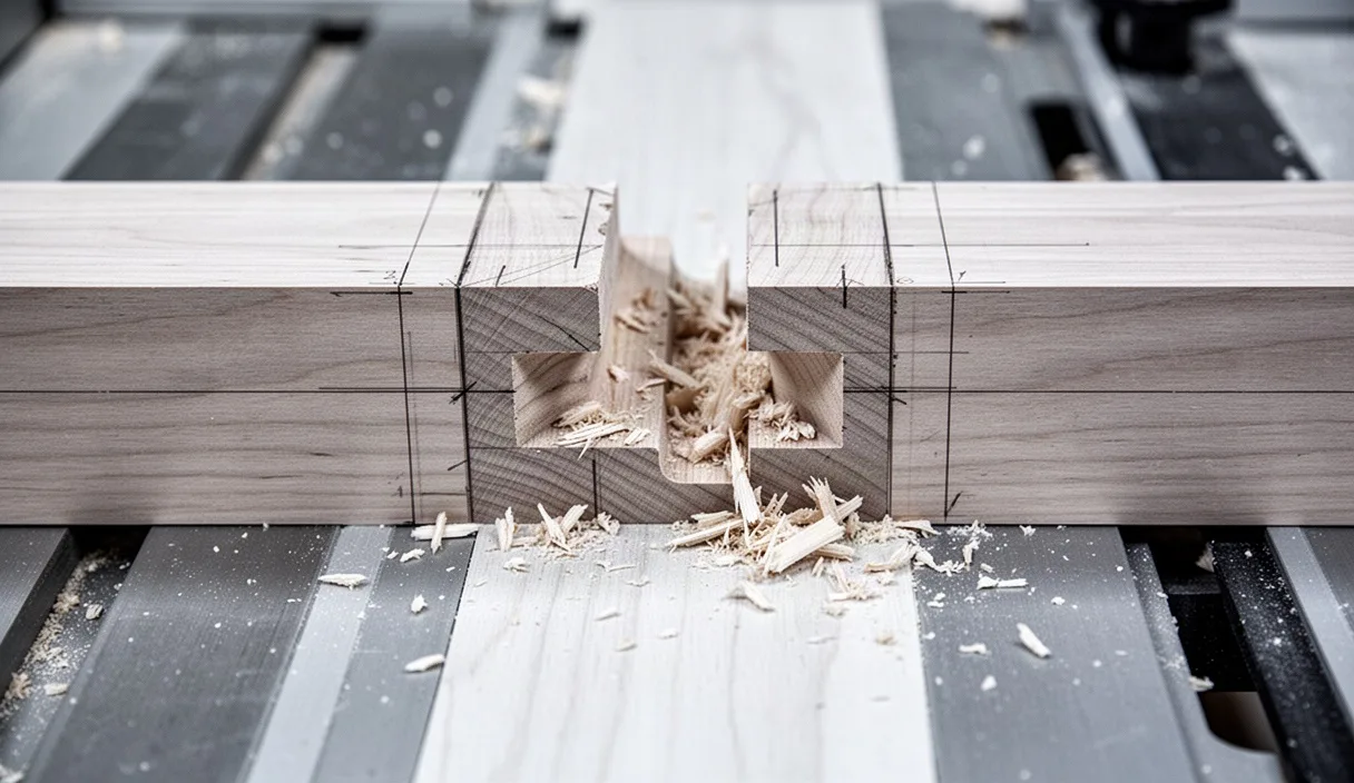 Cutting Clean Mortise and Tenon Joints by Hand